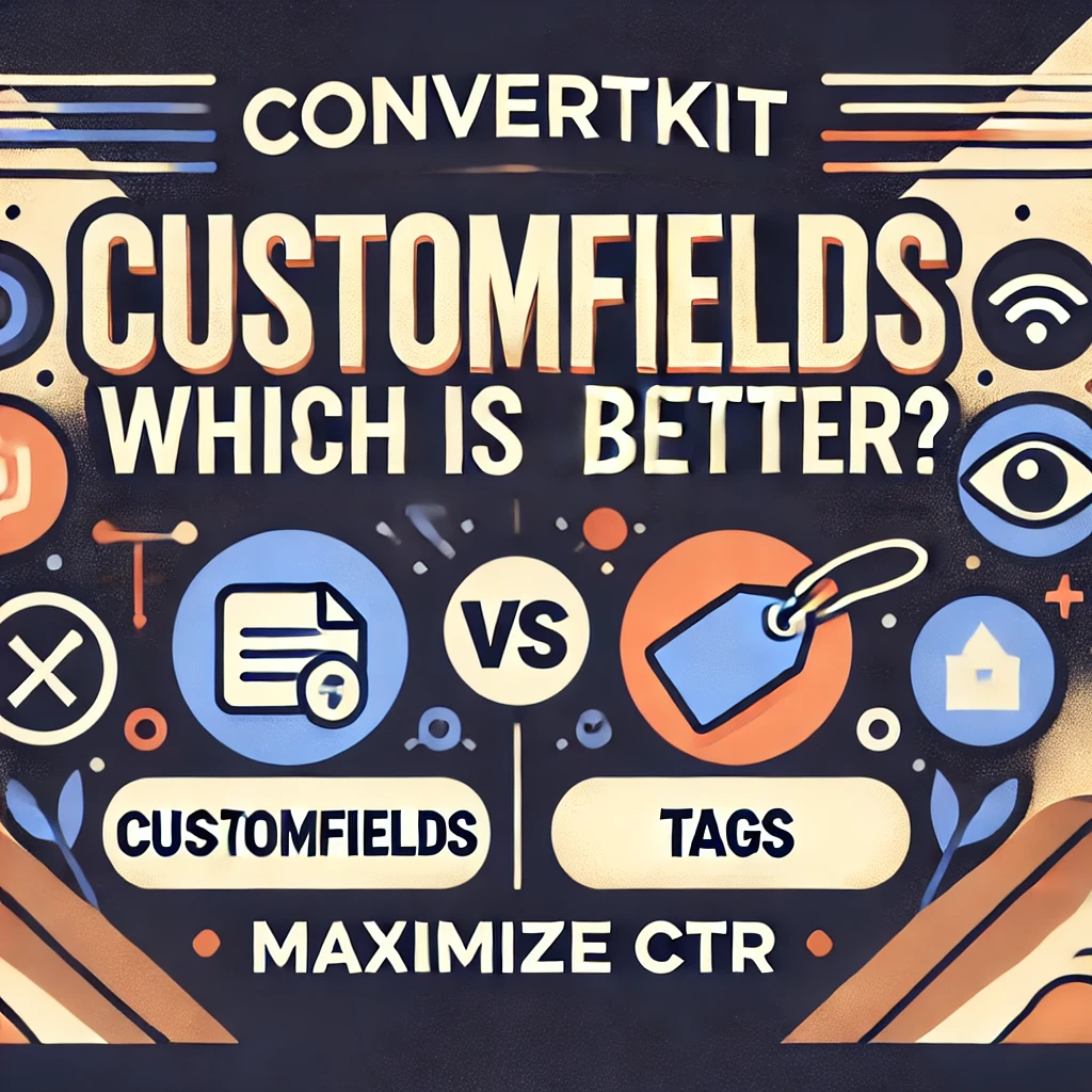 ConvertKit Custom Fields vs Tags Guide